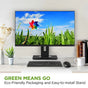 ViewSonic VG2756-4K 27’’ 4K Ultra HD Docking Monitor with USB-C and Built-In Ethernet