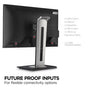 ViewSonic VG2756-4K 27’’ 4K Ultra HD Docking Monitor with USB-C and Built-In Ethernet