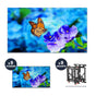 NEC UN552VS + DS-VW775-QR 3x3 Kit | 55" Ultra-Narrow Bezel Professional-Grade Display with Peerless Full Service Mount