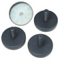 Adjustable foot for SmartMount carts and stands