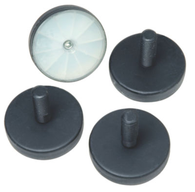 Adjustable foot for SmartMount carts and stands