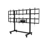 SmartMount® Portable Video Wall Cart 2x2 and 3x2 Configuration