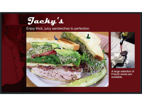 TH-43LFE8U Professional Display for Simple, Entry-Level Digital Signage | TH-43LFE8U