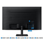 32 M70B 4K UHD Smart Monitor with Streaming TV in Black