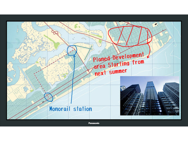 50" Multi-touch Screen Professional Display | TH-50BF1U