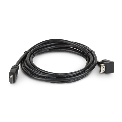 HDMI Male to HDMI Male 90 Degree Cable, 2 Meters