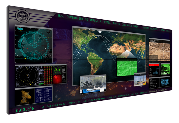Planar Clarity Matrix MultiTouch MX55HDU-L-ERO-F