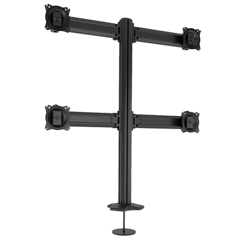 Chief K3 Series 2x2 Grommet Mounted Desktop Mount