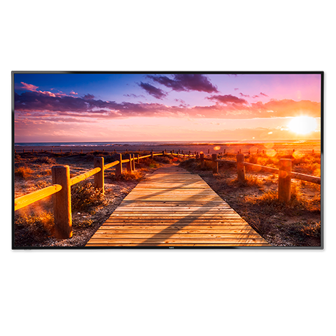 NEC E656 65" LED Backlit Display with Integrated ATSC/NTSC Tuner