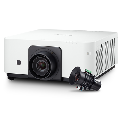 NEC 6000-lumen Advanced Professional Installation Laser Projector w/Lens
