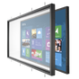 Infrared Multi-Touch Overlay accessory for the V801 large-screen display