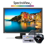24" Professional sRGB Gamut Desktop Monitor with SpectraViewII Color Calibration Solution