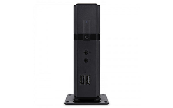 Viewsonic Viewsonic SC-T45 Desktop Slimline Thin Client - Intel Atom N2800 Dual-core (2 Core) 1.86 GHz - Black - 2 GB RAM DDR3 SDRAM - 4 GB Flash - Intel - Gigabit Ethernet - Windows Embedded Standard 7 - DVI - VGA - Network (RJ-45) - 4 Total USB Port(s)