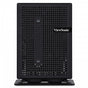 Viewsonic Viewsonic SC-T45 Desktop Slimline Thin Client - Intel Atom N2800 Dual-core (2 Core) 1.86 GHz - Black - 2 GB RAM DDR3 SDRAM - 4 GB Flash - Intel - Gigabit Ethernet - Windows Embedded Standard 7 - DVI - VGA - Network (RJ-45) - 4 Total USB Port(s)