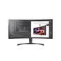 34'' IPS QHD UltraWide™ Curved Monitor (3440x1440), with HDR10, Dynamic Action Sync, Flicker Safe, PBP & Dual Controller & MAXXAUDIO