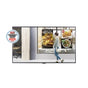 55” XS4F series High Brightness Window Facing Indoor Digital Display with auto brightness control, webOS 3.0 and Quad Core SoC