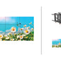 NEC UN462A + DS-VW775-QR 3x3 Kit | 46" Ultra-Narrow Bezel Professional-Grade Display with Peerless Full Service Mount