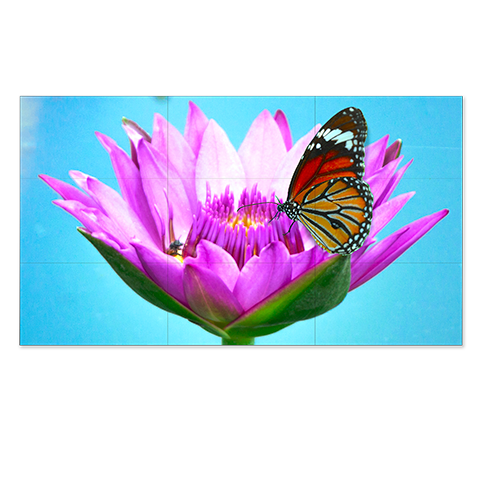 55” LED Backlit 0.88mm Ultra-Narrow Bezel 3x3 Video Wall Bundle
