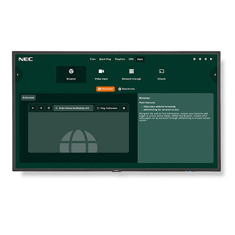 NEC Ultra High Definition Professional Display