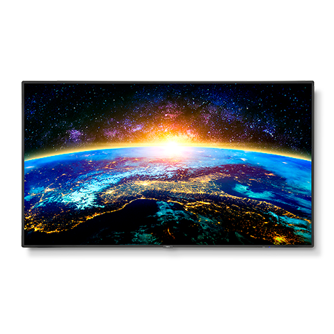 65" 4K UHD Professional Display with integrated ATSC Tuner