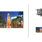 NEC X555UNS + DS-VW775-QR 3x3 Kit | 55" Ultra Narrow Bezel S-IPS Video Wall Display with Peerless Full Service Mount