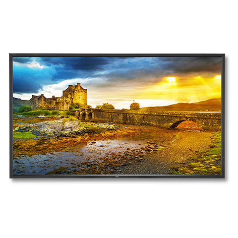 65" LED-Backlit Ultra High Definition Professional Grade Large Screen Display